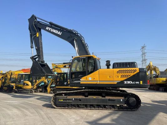 ماشین حفاری استفاده شده هیوندای 330LC-9S 33 تن