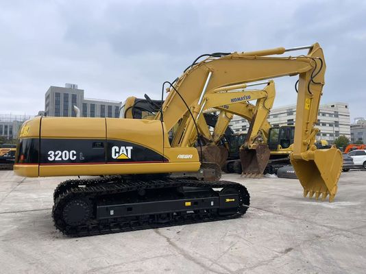 کاوشگر استفاده شده Cat 320C Caterpillar کاوشگر متوسط