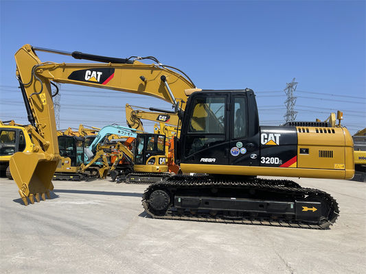استفاده شده Caterpillar 320D2 Excavator 20 تن کاوشگر گربه متوسط