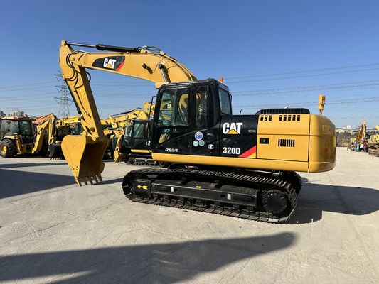 حفاری استفاده شده CAT 320D 20 تن حفاری متوسط CAT 320 دست دوم