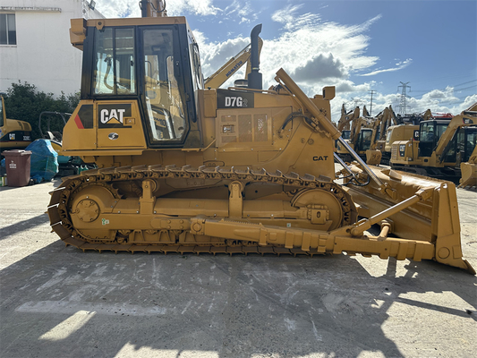 بلدوزر CAT D7G2 استفاده شده با موتور 3306 توربو شارژ شده