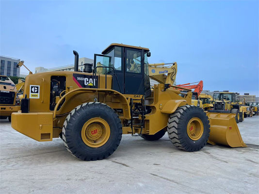 بارگذاری چرخ CAT 966H استفاده شده Caterpillar CAT 966 بارگذاری جلو با موتور Weichai