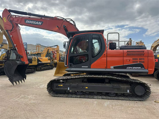 800mm Track Used Doosan DX225LCA Excavator Doosan DX225 Crawler Medium Excavator