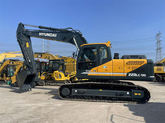 22 Ton Used Hyundai Excavator R220LC-9S with Advanced Features and Capabilities