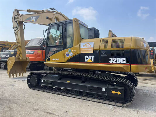 فروش داغ استفاده شده CAT 320CL حفاری 20 تن Caterpillar 320D 320C 320DL حفاری