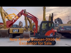 مینی حفار بیل مکانیکی Doosan DX60-9C کارکرده با بولدوزر هات فروش